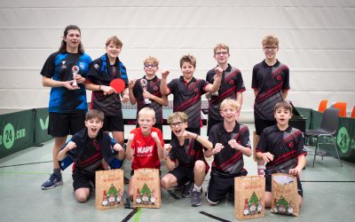 Weihnachtsfeier & Vereinsmeisterschaft der Tischtennis-Jugend